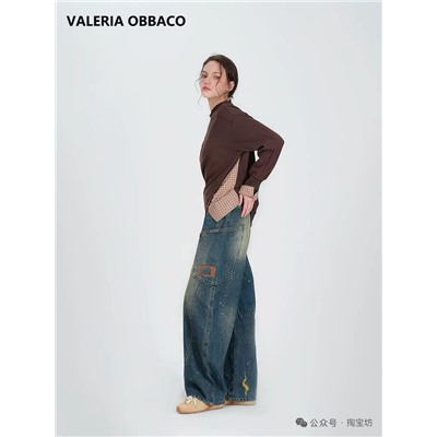 Дизайнерские женские джинсы   VALERI*A OBBAC*O Экспорт