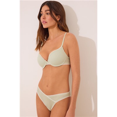 Sujetador push up GORGEOUS hilado verde