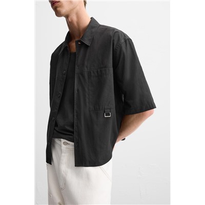 CAMISA BOXY FIT BOLSILLO