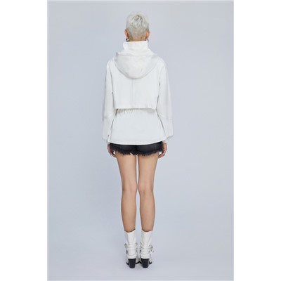Chaqueta con capucha Blanco
