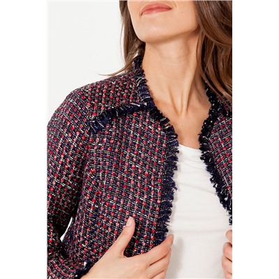 Chaqueta Rojo y azul marino