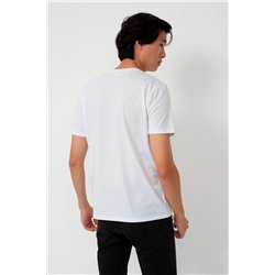 Camiseta Batman La Liga de la Justicia DC Comics Blanco