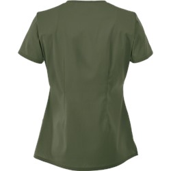 Dickies EDS Signature Scrubs STRETCH Classic Fit Mock Wrap Top