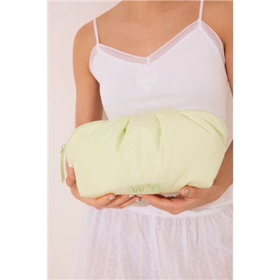 Neceser grande nube nylon verde lima
