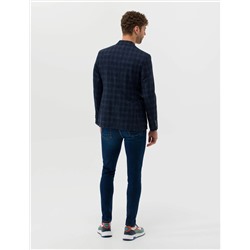 Lacivert Slim Fit Jean Pantolon