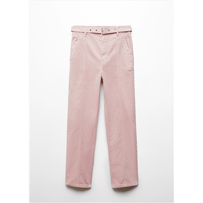Jeans slouchy cintruón vuelta