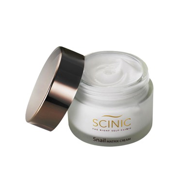 Snail Matrix Cream, Антивозрастной крем для лица с фильтратом слизи улитки и EGF