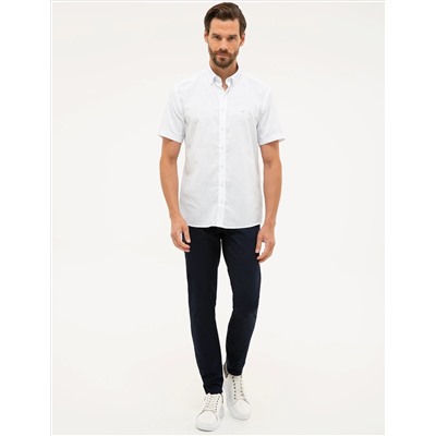 Mavi Regular Fit Kısa Kollu Gömlek