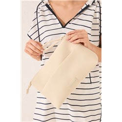 Neceser mediano neopreno beige