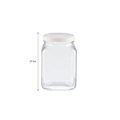 Delit Kare Cam Kavanoz - 1600 ml