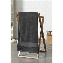 English Home Deluxe Pamuklu Low Twist Banyo Havlusu 90x150 Cm Antrasit 10033981-4