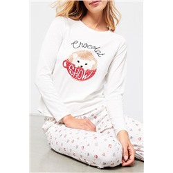 Camiseta Creamy Crudo