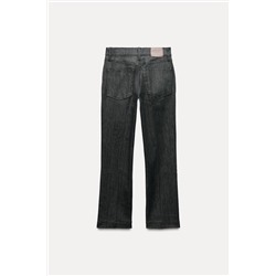 ZW COLLECTION BOOTCUT HIGH-WAIST CROPPED JEANS