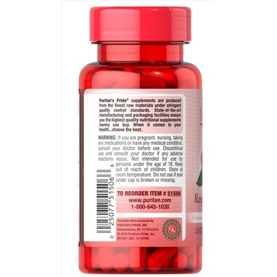 Raspberry Ketones 100 mg