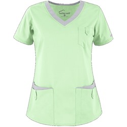 Butter-Soft Scrubs by UA™ Women's Rounded V-Neck 5-Pocket Top
