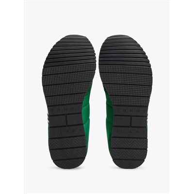 Mixed-Texture Runner Sneaker
