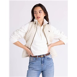 SIDE KNIT QUILTED VEST