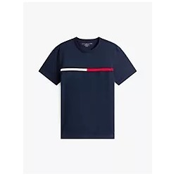 Embroidered Flag Logo T-Shirt