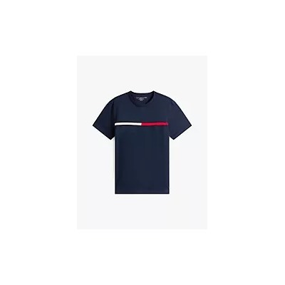 Embroidered Flag Logo T-Shirt