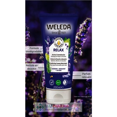 Weleda Relax - Crème de Douche Relaxante - BIO 200 ml