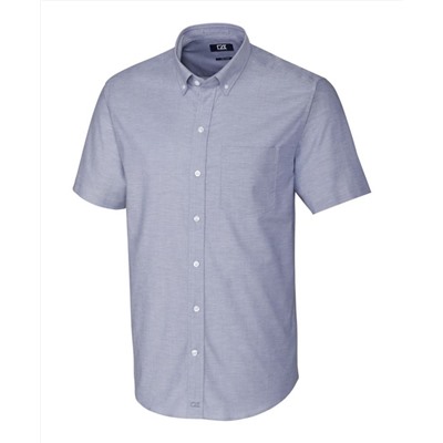Cutter & Buck Men's Big & Tall Short Sleeves Stretch Oxford Shirt
