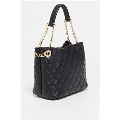 Bolso de piel Hina Negro
