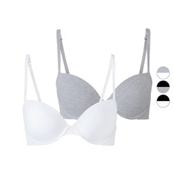 esmara Damen Bügel BH, 2er Set