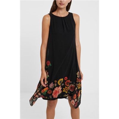 Vestido floral sin mangas