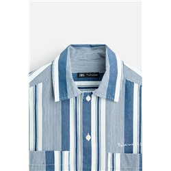 CAMISA ESTRUCTURA RAYAS