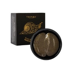 Black Snail Gold Nutrition Eye Patch, Питательные патчи для век с муцином черной улитки и коллоидным золотом
