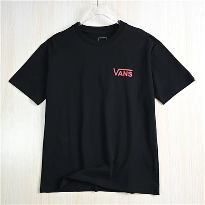 Свободная повседневная хлопковая футболка VAN*S ОРИГИНАЛ!