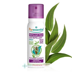 Puressentiel Anti-Poux Répulsif Poux Spray 75 ml