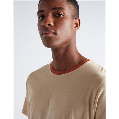 Pyjamas T-shirt, Men, Beige