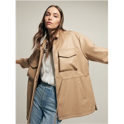 Jacke Aus Kunstleder