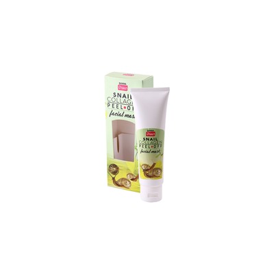 Маска-пленка для лица Banna с коллагеном и слизью улитки 120 мл/ Banna Peel off facial mask snail collagen 120 ml