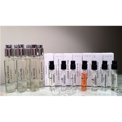 BYREDO BIBLIOTHEQUE edp 2ml пробник