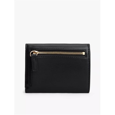 Monogram Clasp Smooth Trifold Wallet