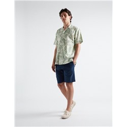 Chino Shorts, Men, Dark Blue