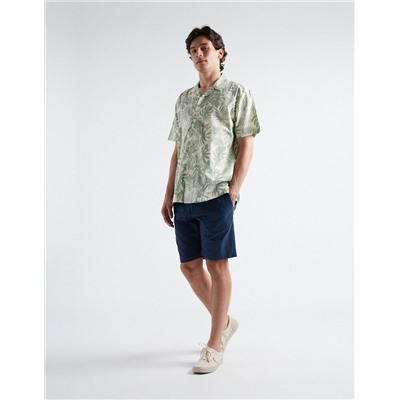 Chino Shorts, Men, Dark Blue