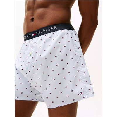 Slim Fit Woven Boxer