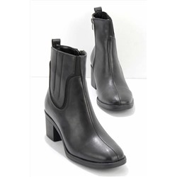 Bambi Siyah Kadın Bot & Bootie K02260021009