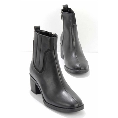 Bambi Siyah Kadın Bot & Bootie K02260021009