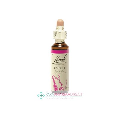 Fleurs de Bach Larch (mélèze) Confiance en ses compétences 20ml