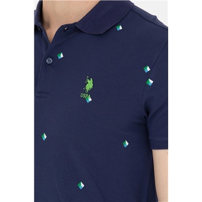 Erkek Lacivert Polo Yaka Tişört