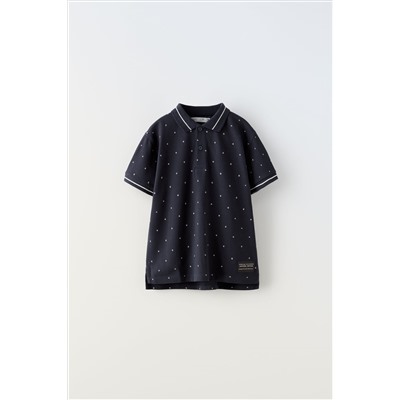 POLO PIQUÉ ESTAMPADO