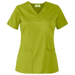 UA Butter-Soft STRETCH Scrubs V-Neck 5 Pocket Top