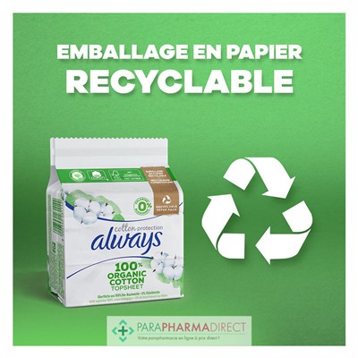 Always Cotton Protection - Taille 1 Normal - 11 Serviettes