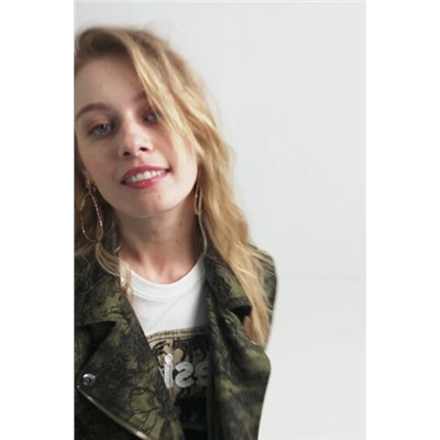 Chaqueta biker slim