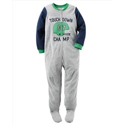 1-Piece Fleece PJs