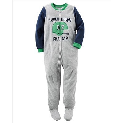 1-Piece Fleece PJs